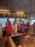Sharadiya Navaratri Utsava 2025 - Day 9 at Karla (30 Sep 2025) Smt Sanjana Hervatte Bantwal and Shri Soham Honnavar